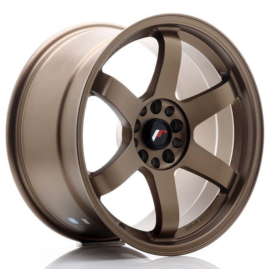 JR Wheels JR3 18x9.5 ET38 5x100/1143 Dark Anodized Bronze www.srbpower.com