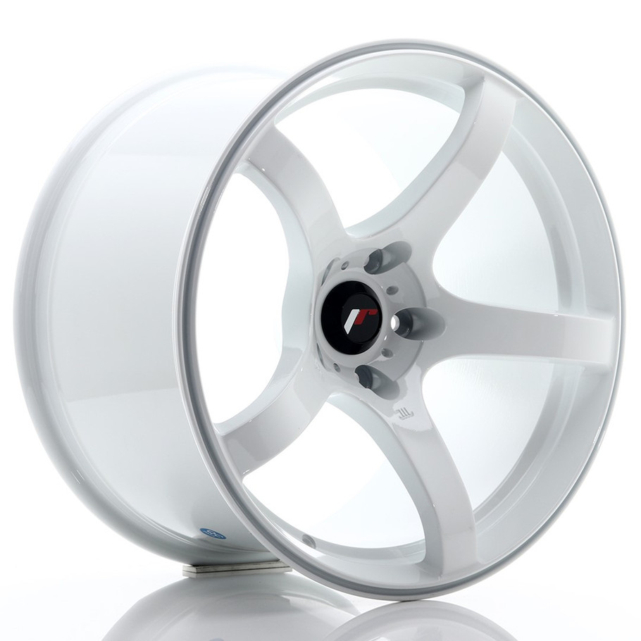 JR Wheels JR32 18x10.5 ET22 5x1143 White www.srbpower.com