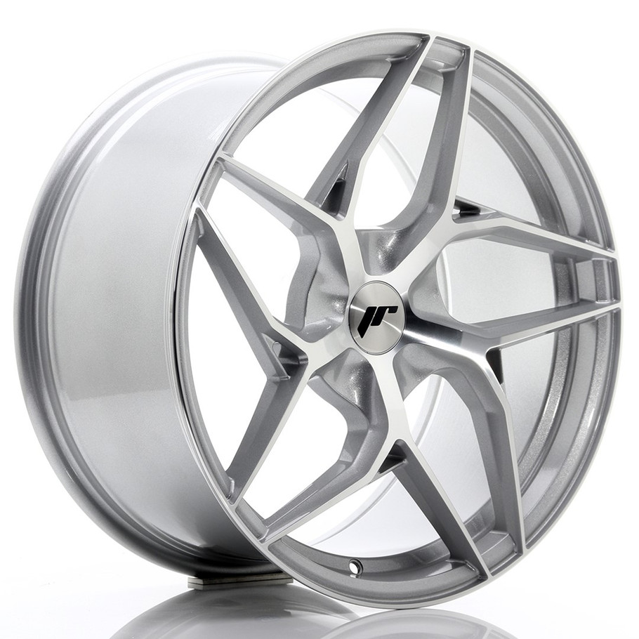 JR Wheels JR35 19x9.5 ET20-45 5H CUSTOM PCD Silver Machined Face www.srbpower.com