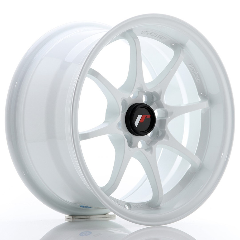 JR Wheels JR5 15x8 ET28 4x100 White www.srbpower.com