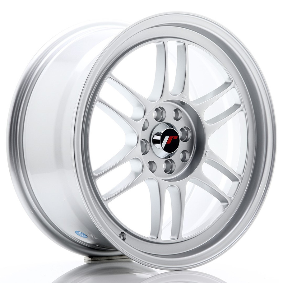 JR Wheels JR7 17x8 ET35 4x100/1143 Silver www.srbpower.com