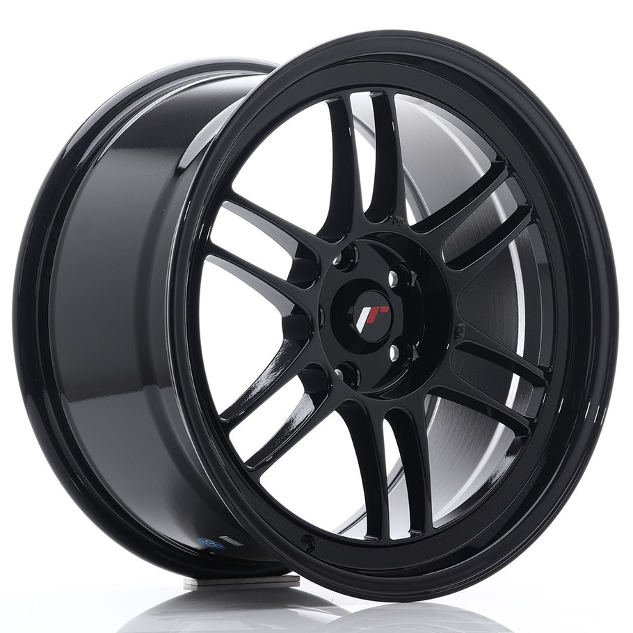 JR Wheels JR7 18x9 ET35 5x1143 Black www.srbpower.com