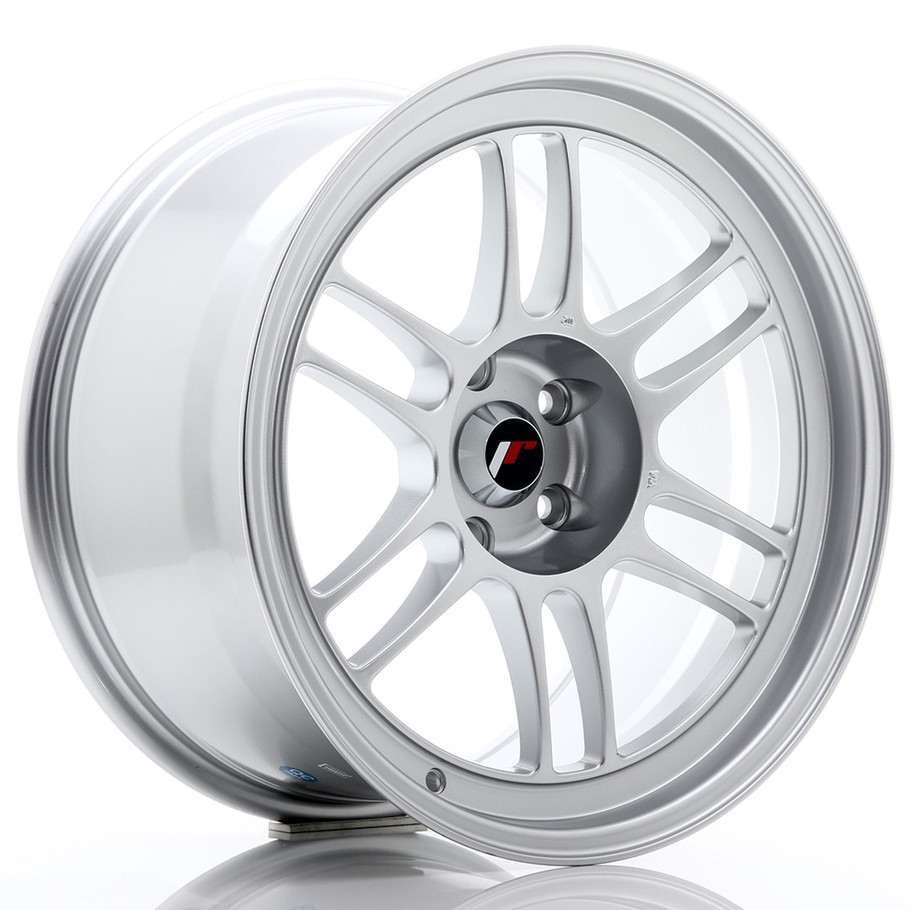 JR Wheels JR7 18x9.5 ET15 5x1143 Silver www.srbpower.com