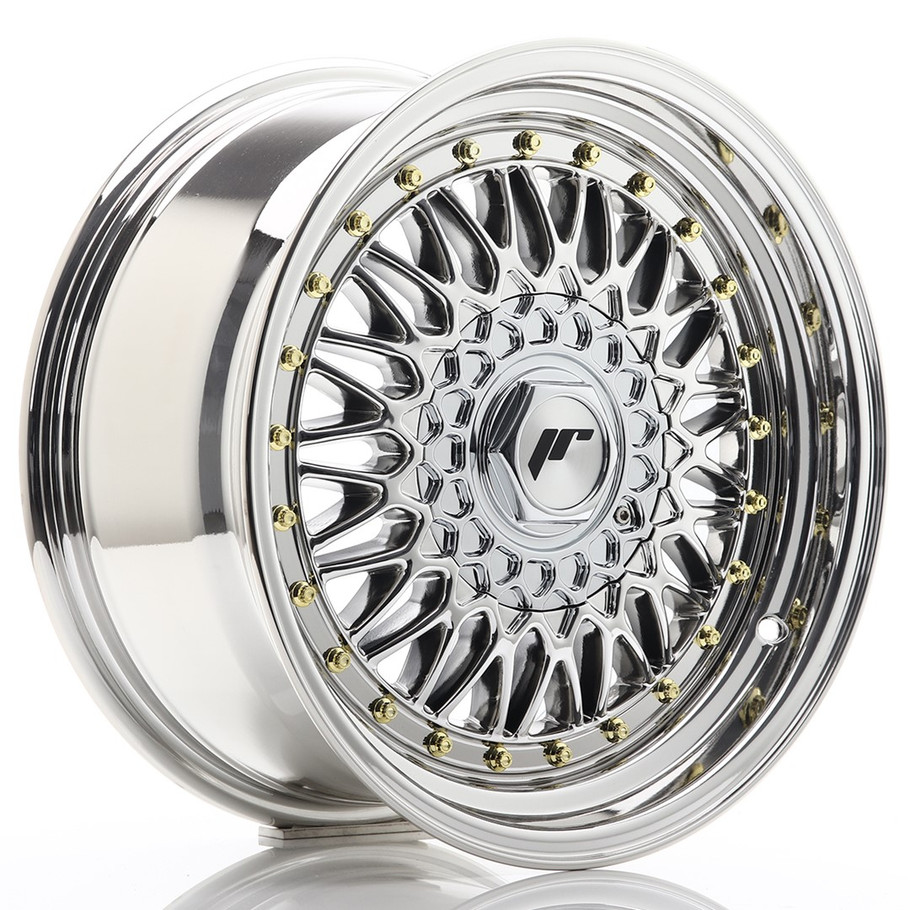 JR Wheels JR9 16x7.5 ET25 4x100/108 Chrome www.srbpower.com