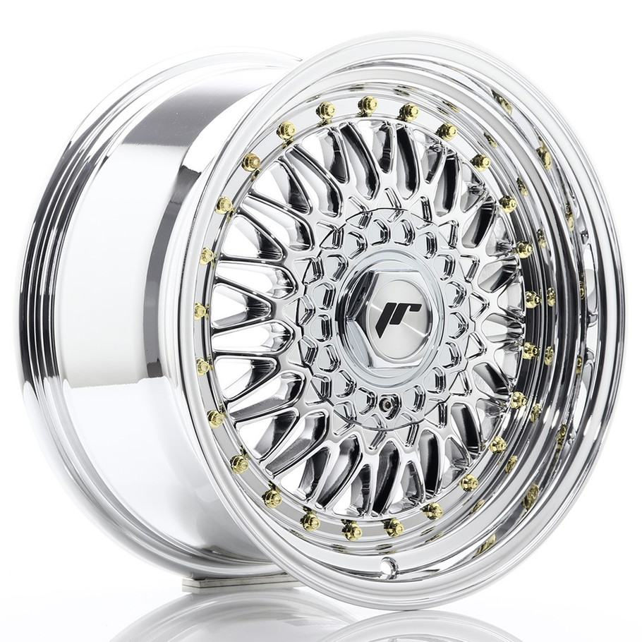 JR Wheels JR9 16x8 ET25 4x100/108 Chrome www.srbpower.com