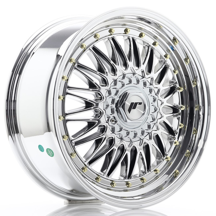 JR Wheels JR9 18x8 ET35 5x112/120 Chrome www.srbpower.com