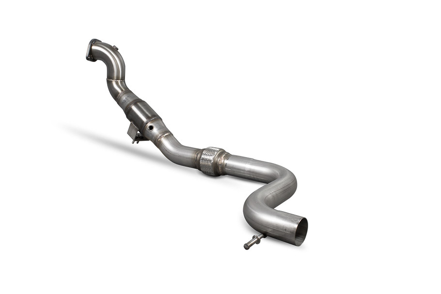 Scorpion Downpipe with high flow sports catalyst (SFDX087) Ford Mustang 2.3T 2015-2019 www.srbpower.com