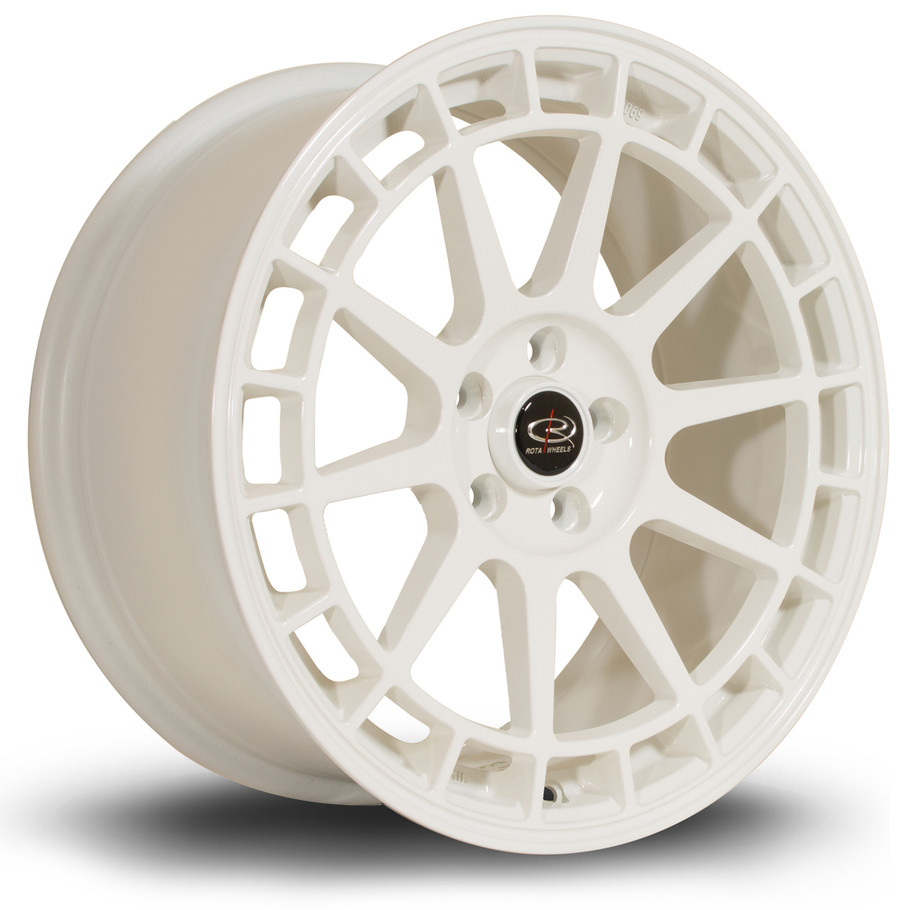 Rota Recce 17x7.5 ET42 4x100 67.1mm White (REC17517C1P42PCWH0671) www.srbpower.com