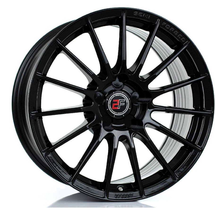 2FORGE ZF1 17x9 5x120 GLOSS BLACK Custom Offset: ET10 TO ET50 www.srbpower.com