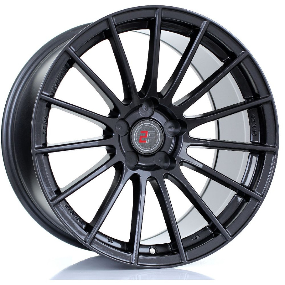 2FORGE ZF1 18x10 5x120 GUNMETAL Custom Offset: ET0 TO ET38 www.srbpower.com