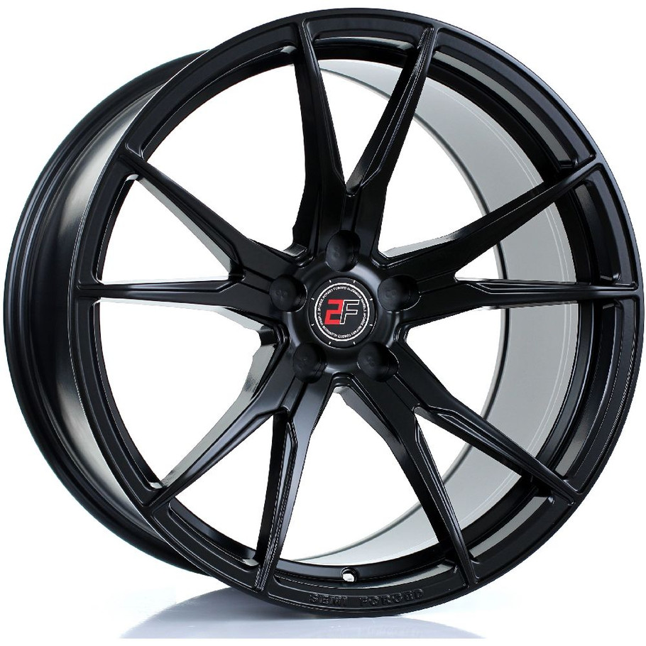 2FORGE ZF2 20x11 5x130 MATT BLACK Custom Offset: ET15 TO ET46 www.srbpower.com