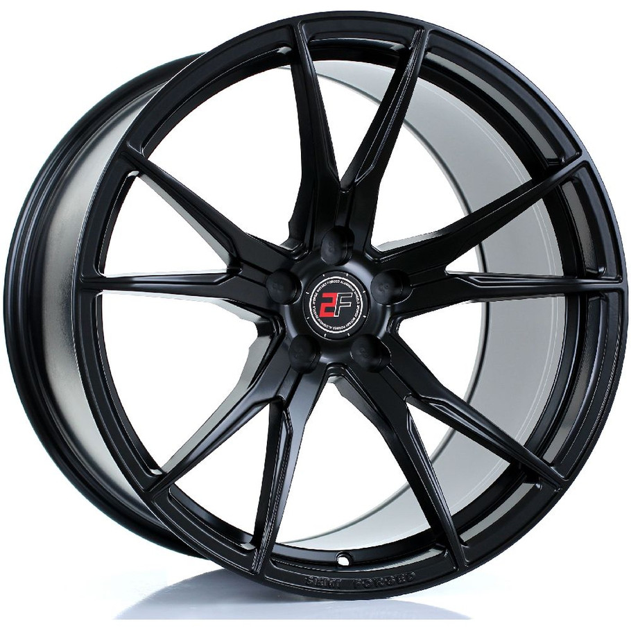 2FORGE ZF2 20x12 5x114 MATT BLACK Custom Offset: ET27 TO ET58 www.srbpower.com