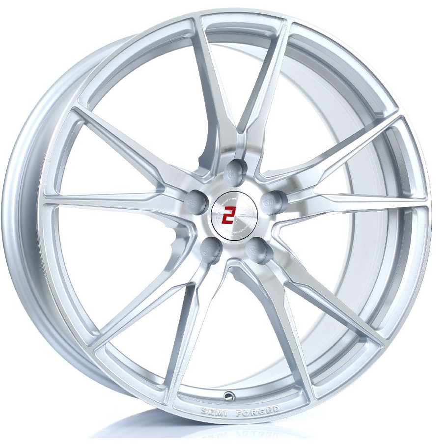 2FORGE ZF2 20x9 5x120.65 SILVER POLISHED FACE Custom Offset: ET15 TO ET60 www.srbpower.com