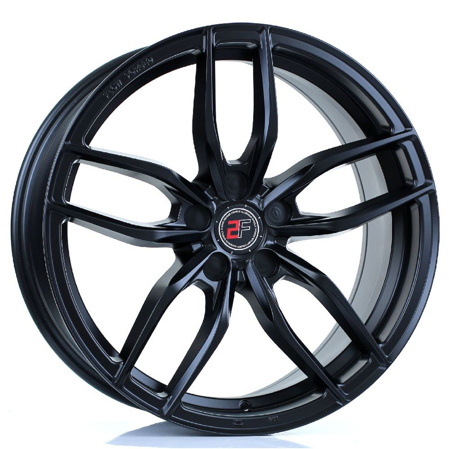 2FORGE ZF3 19x8.5 5x118 MATT BLACK Custom Offset: ET15 TO ET45 www.srbpower.com