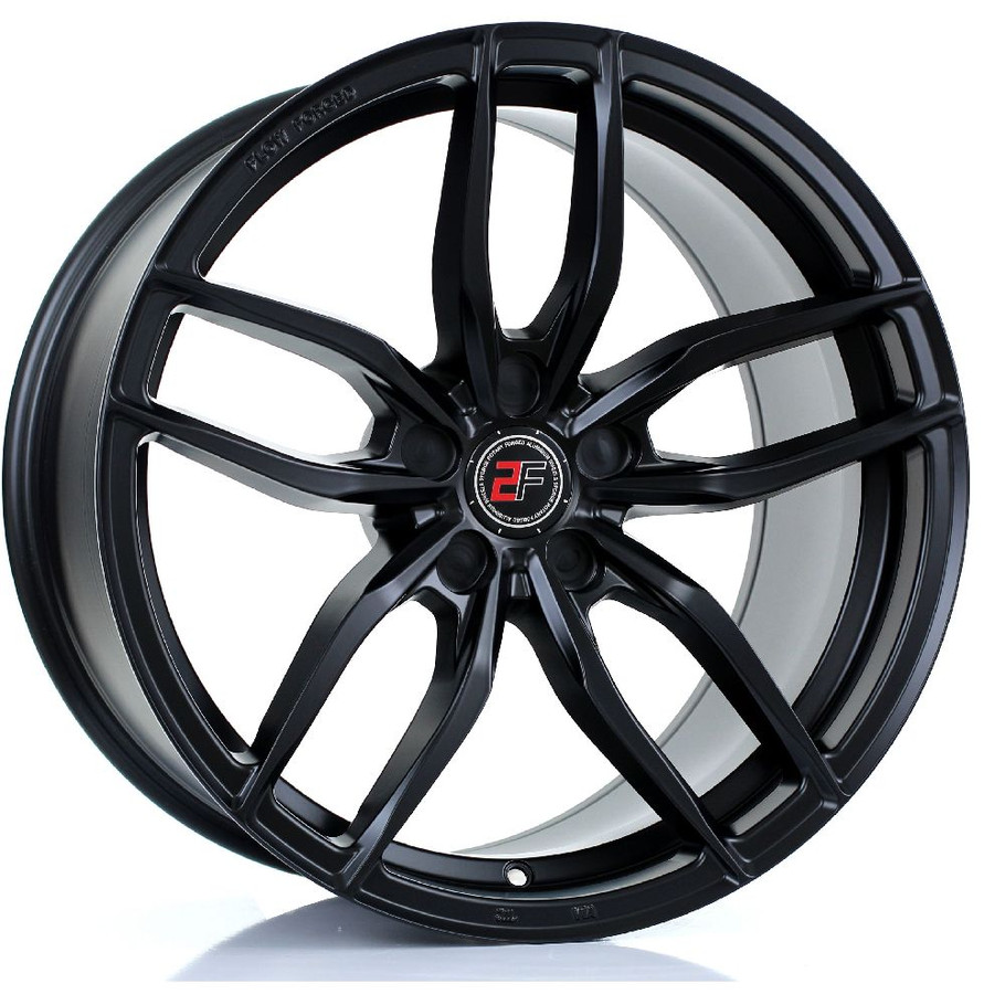 2FORGE ZF3 19x10.5 5x120.65 MATT BLACK Custom Offset: ET5 TO ET60 www.srbpower.com