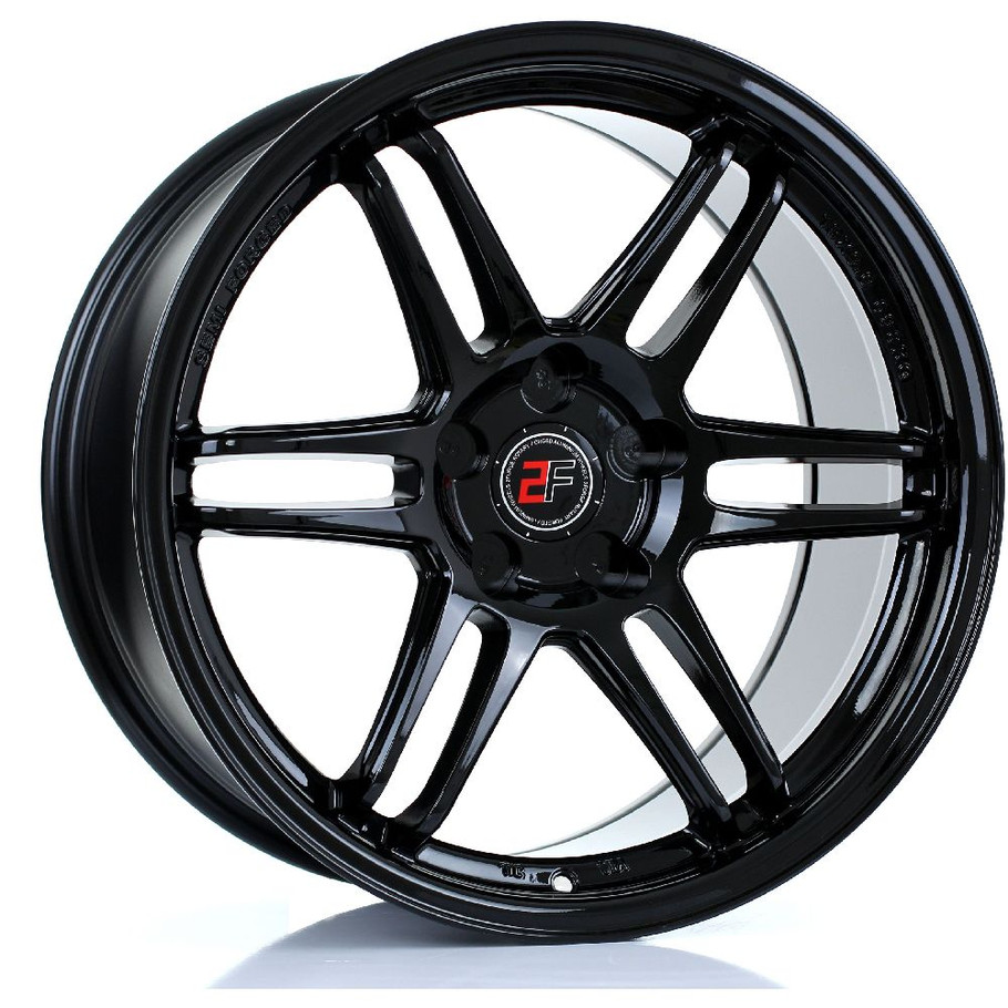 2FORGE ZF5 18x9 5x120.65 GLOSS BLACK Custom Offset: ET0 TO ET35 www.srbpower.com