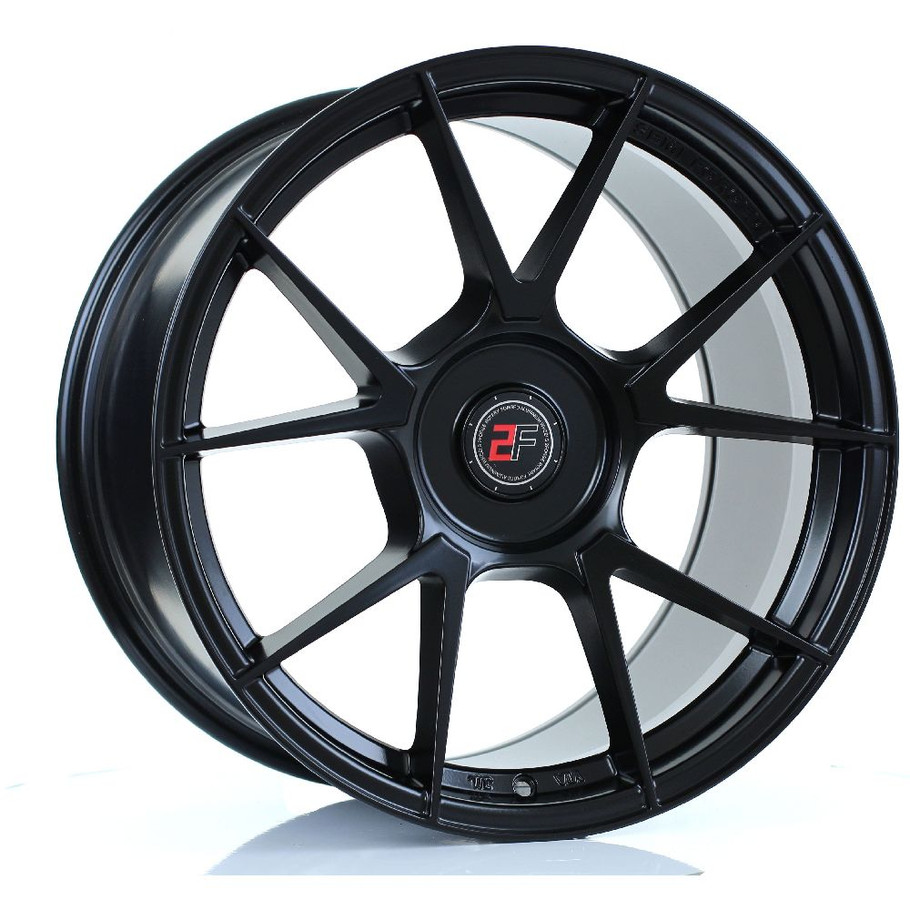 2FORGE ZF6 18x10 5x114 MATT BLACK Custom Offset: ET6 TO ET50 www.srbpower.com