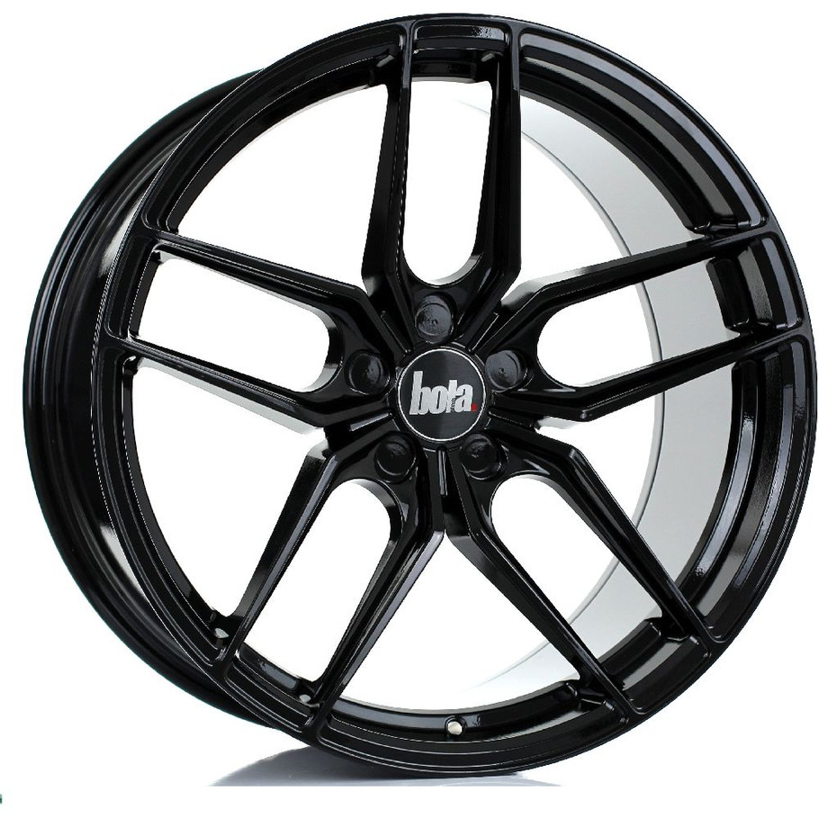 BOLA B11 20x10 5x112 GLOSS BLACK Custom Offset: ET20 TO ET45 www.srbpower.com