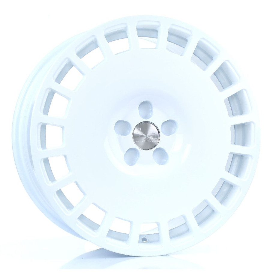BOLA B12 18x8 5x118 WHITE Custom Offset: ET40 TO ET45 www.srbpower.com