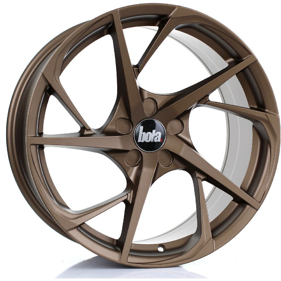 BOLA B18 19x9.5 5x100 MATT BRONZE Custom Offset: ET25 TO ET45 www.srbpower.com