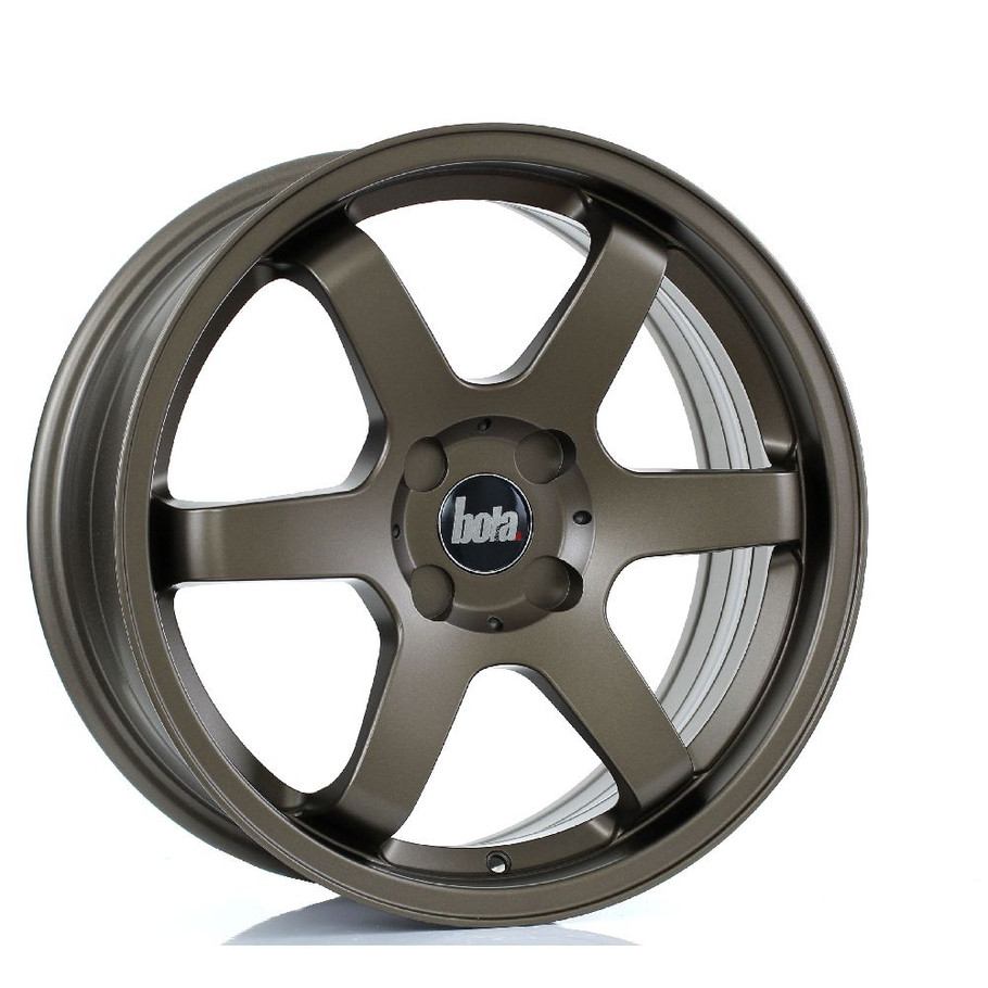 BOLA B1R 17x7.5 4x98 MATT BRONZE Custom Offset: ET40 TO ET45 www.srbpower.com