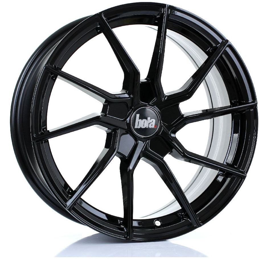 BOLA B25 17x7.5 5x118 GLOSS BLACK Custom Offset: ET40 TO ET45 www.srbpower.com