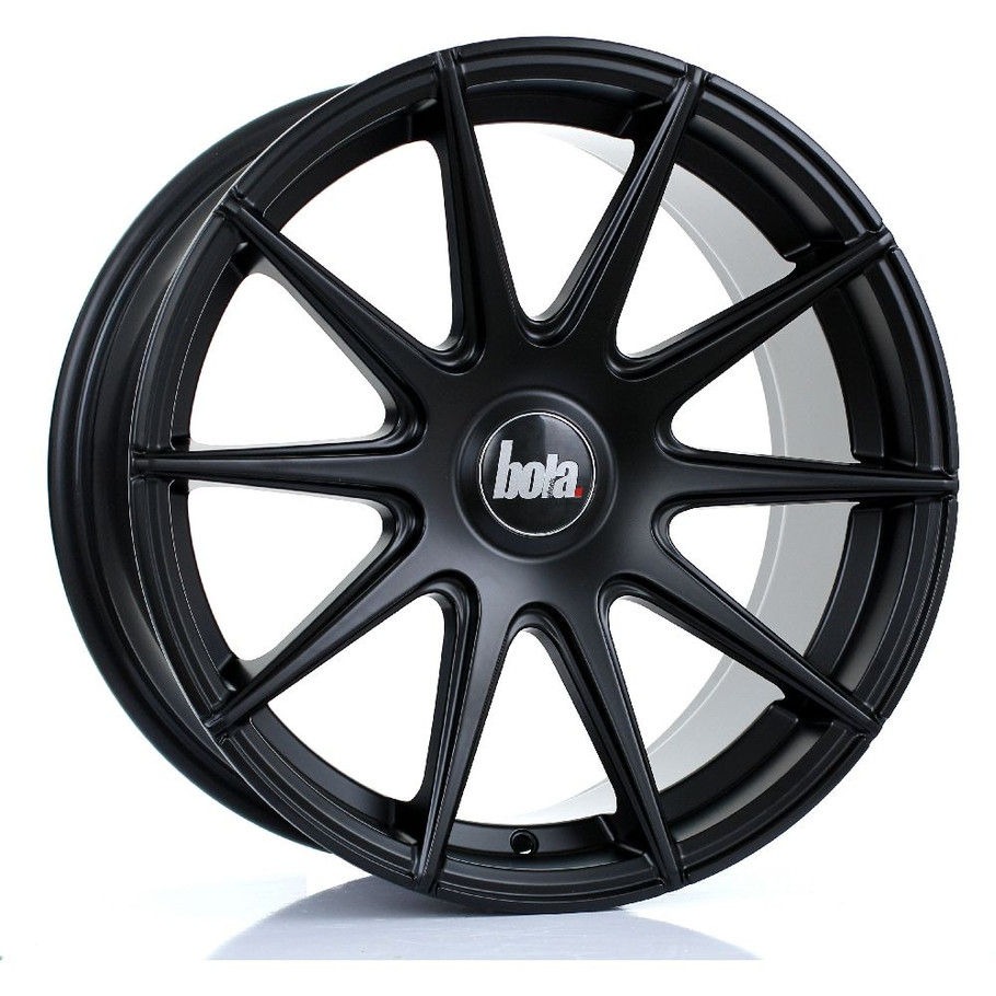 BOLA CSR 17x8 5x115 MATT BLACK Custom Offset: ET35 TO ET45 www.srbpower.com
