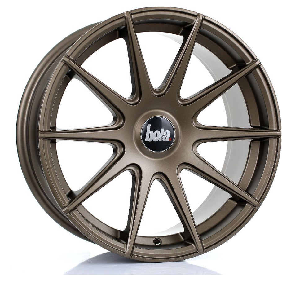 BOLA CSR 17x8 4x100 MATT BRONZE Custom Offset: ET35 TO ET45 www.srbpower.com