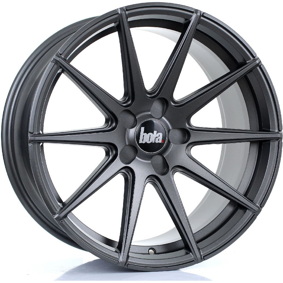 BOLA CSR 19x9.5 5x114 MATT GUNMETAL Custom Offset: ET25 TO ET45 www.srbpower.com