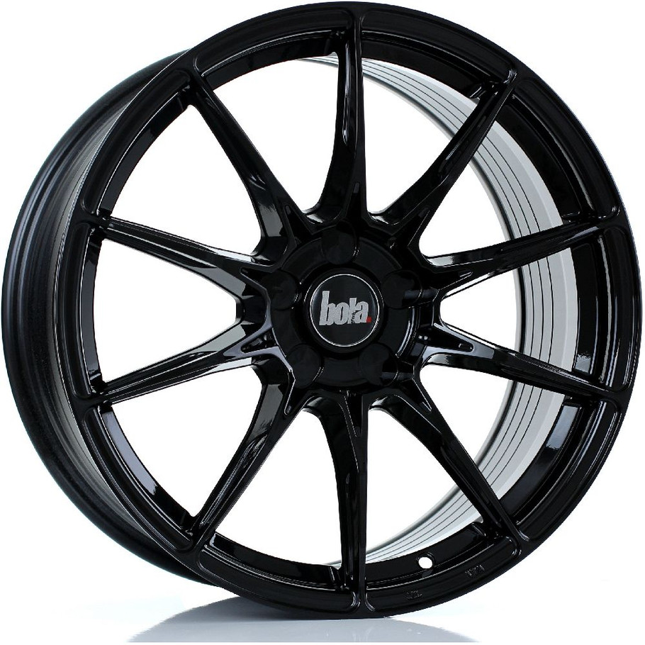 BOLA FLB 18x8.5 5x105 GLOSS BLACK Custom Offset: ET25 TO ET45 www.srbpower.com