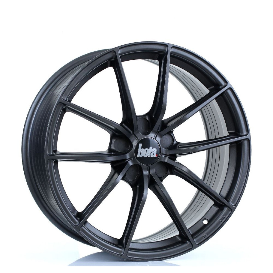 BOLA FLC 19x8.5 5x98 MATT GUNMETAL Custom Offset: ET42 TO ET45 www.srbpower.com