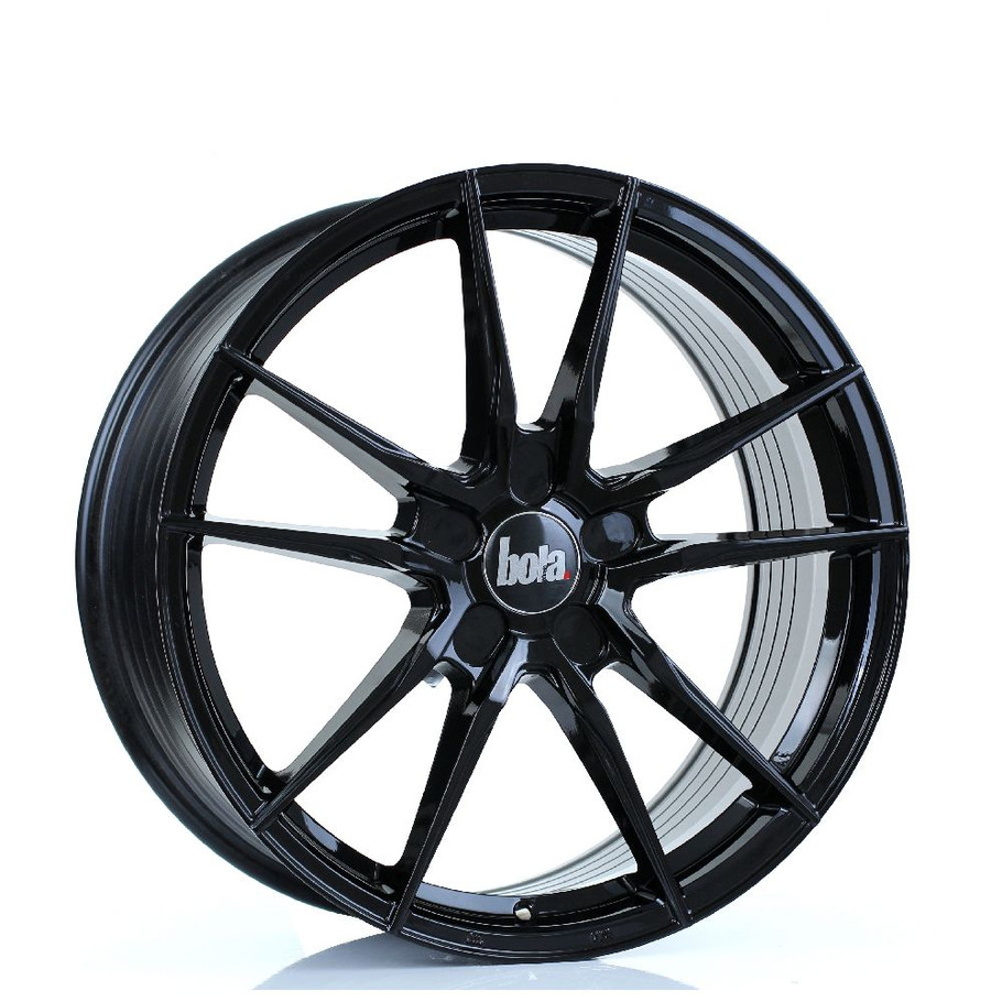 BOLA FLD 19x8.5 5x127 GLOSS BLACK Custom Offset: ET25 TO ET63 www.srbpower.com