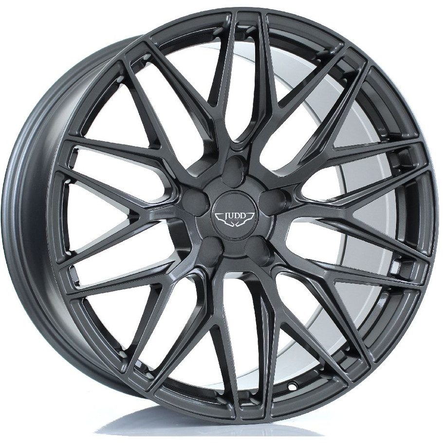 JUDD MODEL ONE 20x10.5 5x100 GLOSS GUNMETAL Custom Offset: ET20 TO ET45 www.srbpower.com