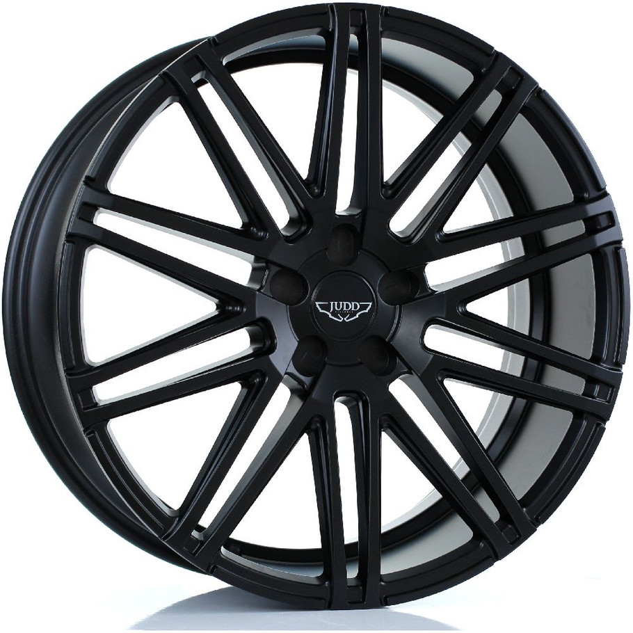 JUDD T229 22x9 5x105 SATIN BLACK Custom Offset: ET25 TO ET45 www.srbpower.com