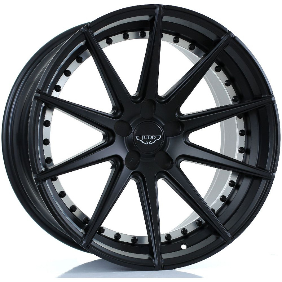 JUDD T311 20x10.5 5x114 SATIN BLACK POLISHED UNDERCUT Custom Offset: ET20 TO ET45 www.srbpower.com
