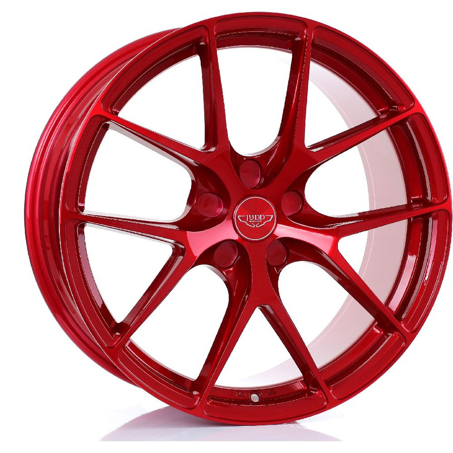 JUDD T325 19x8.5 5x114 CANDY RED Custom Offset: ET20 TO ET45 www.srbpower.com