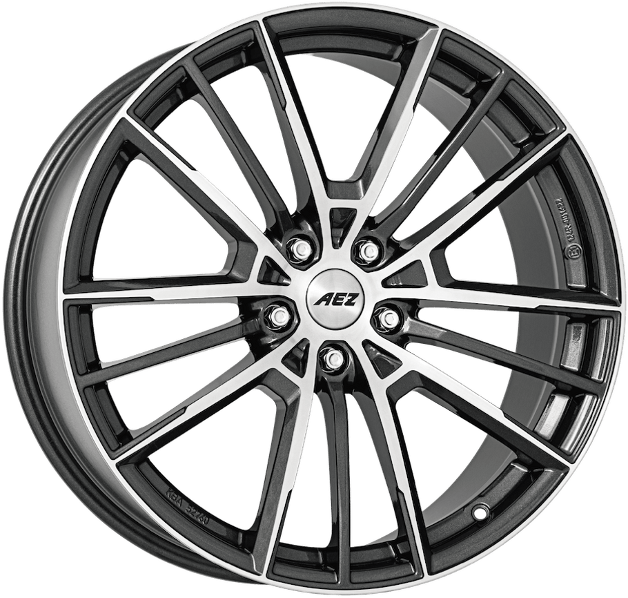 AEZ Kaiman Dark 18x8 ET43 5x112 Gunmetal / polished