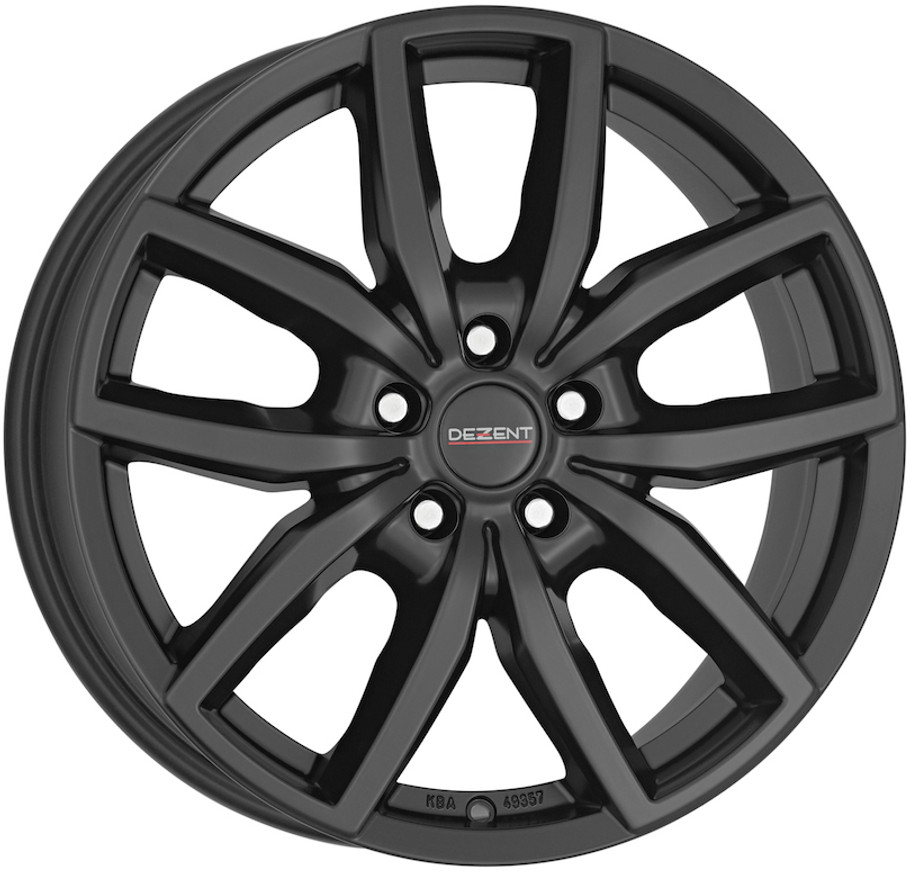 Dezent TZ Dark 19x8 ET39 5x112 Black / Polished