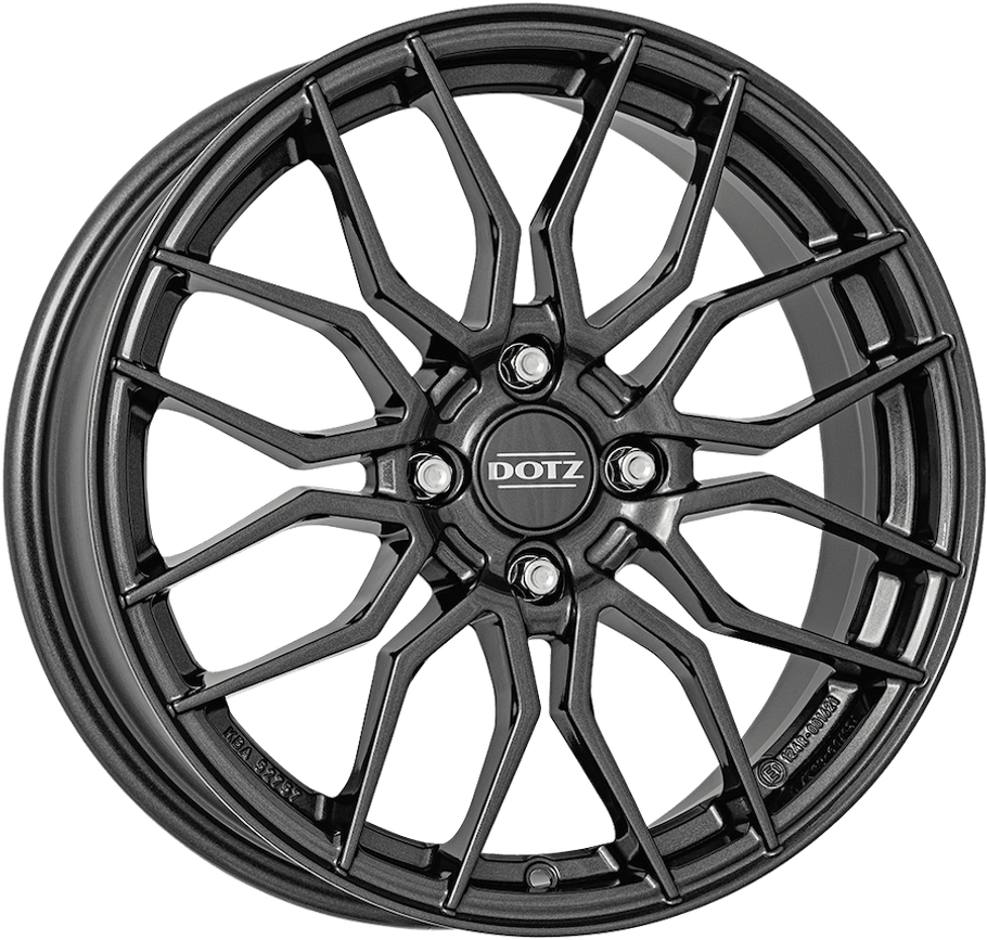 Dotz Limerock Grey 17x7 ET37 4x100 Gunmetal
