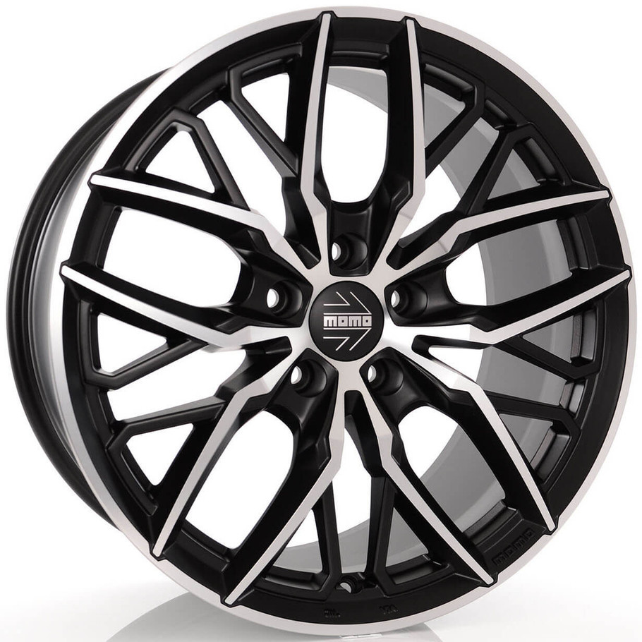 Dotz Suzuka Dark 18x8 ET35 5x120 Black / Polished