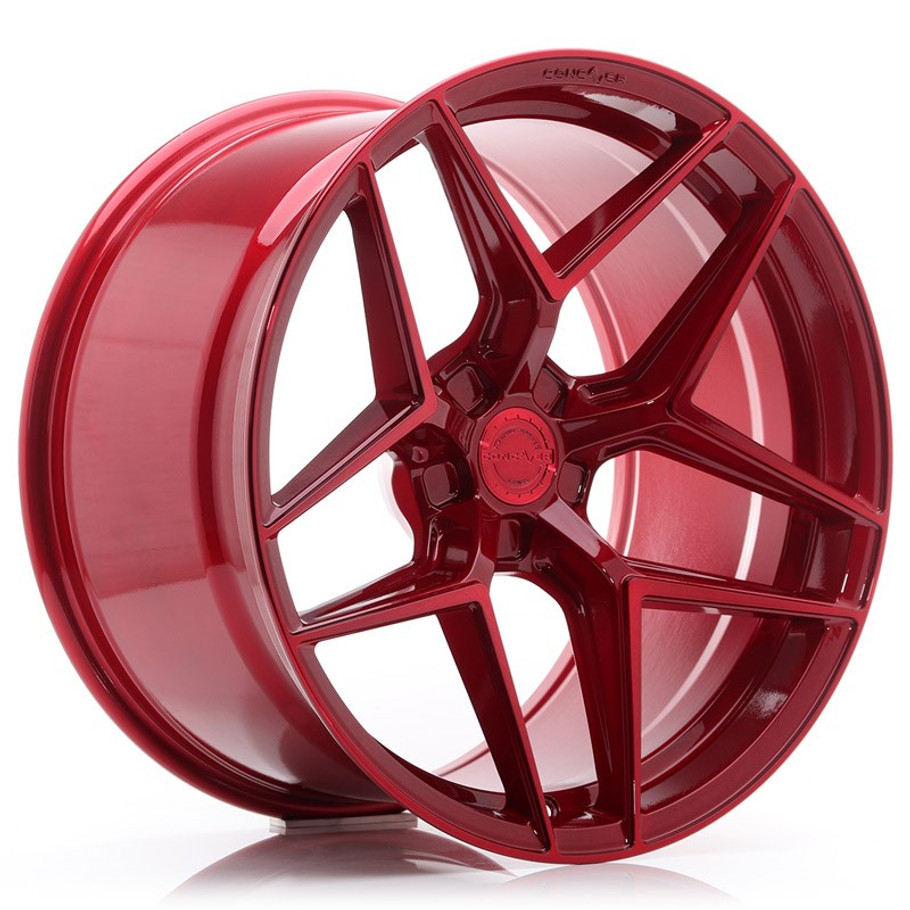 Concaver CVR2 20x9 ET20-51 CUSTOM PCD Candy Red www.srbpower.com