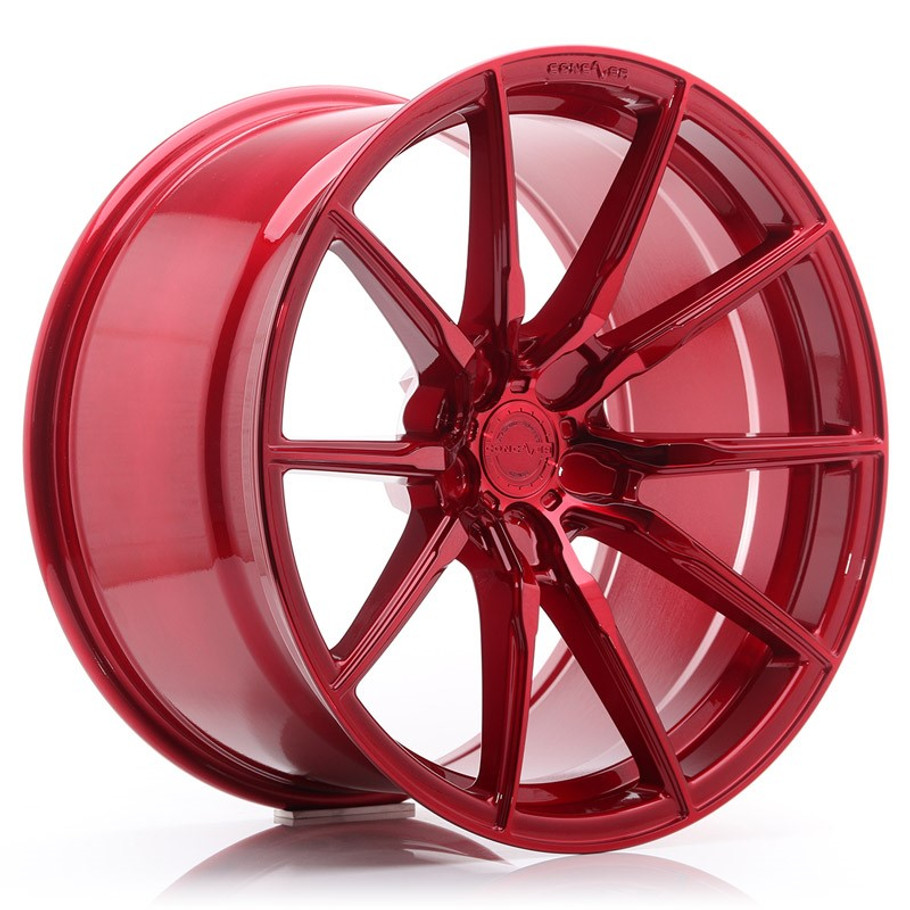 Concaver CVR4 20x10 ET20-48 CUSTOM PCD Candy Red www.srbpower.com