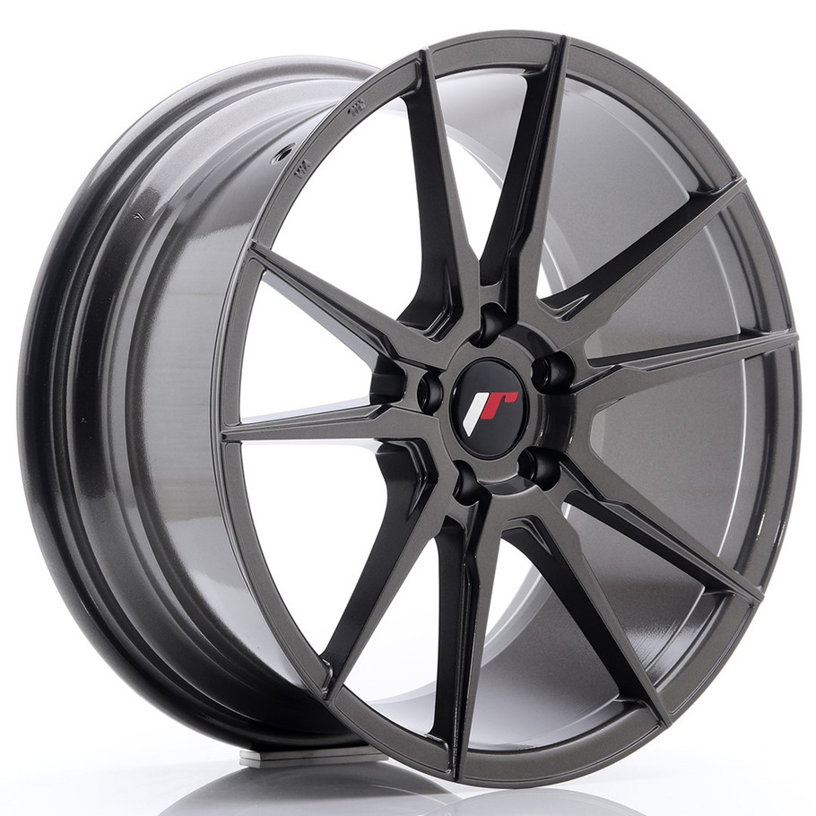 JR Wheels JR21 18x8.5 ET40 5x1143 Hyper Gray www.srbpower.com