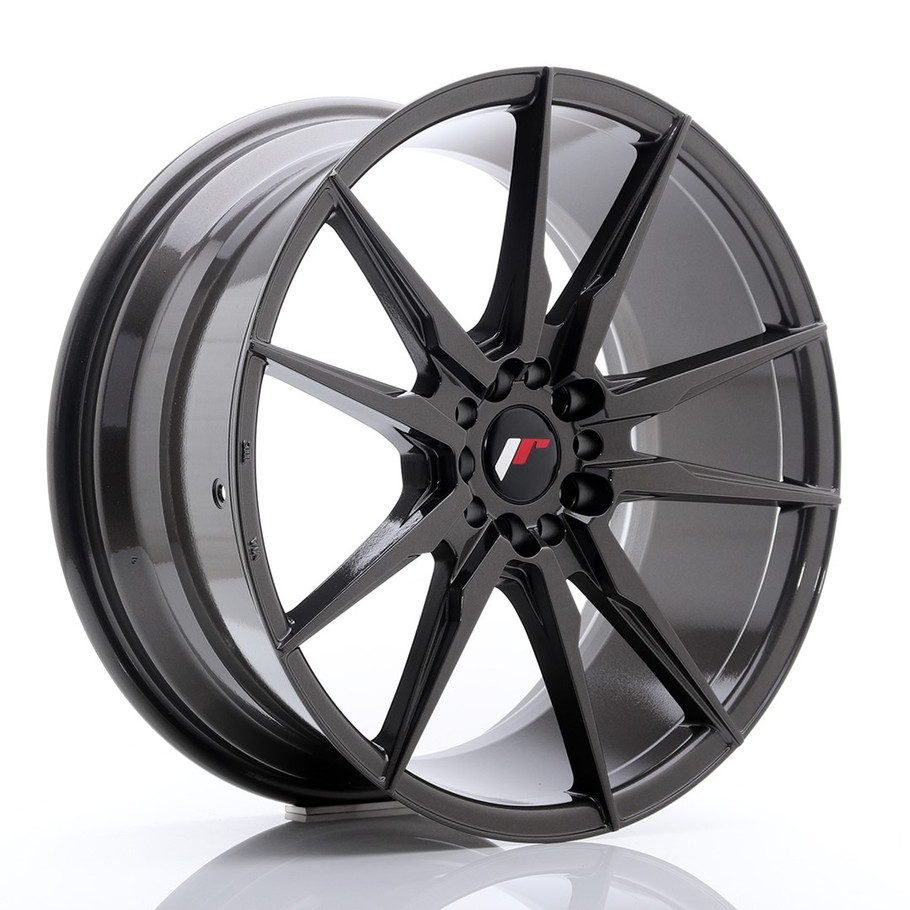 JR Wheels JR21 19x8.5 ET40 5x112/114 Hyper Gray www.srbpower.com