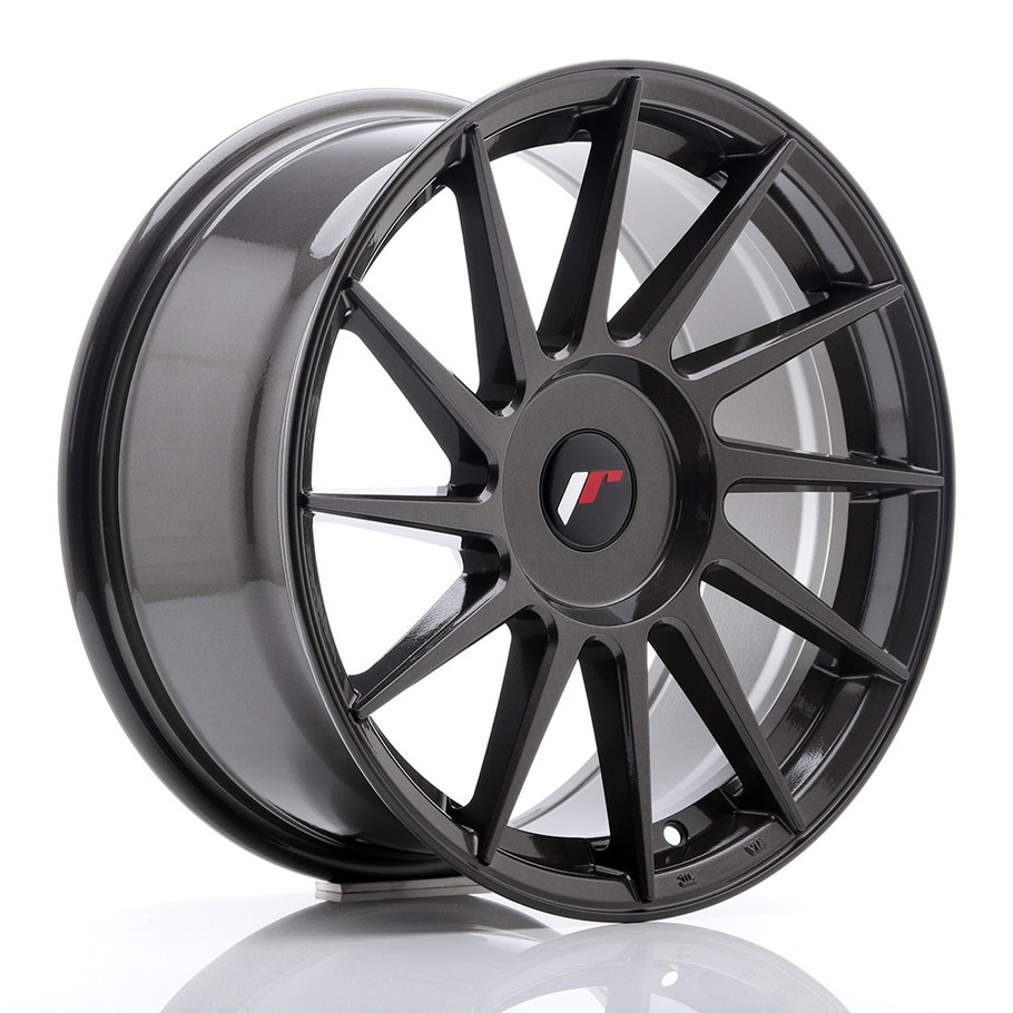 JR Wheels JR22 17x8 ET25-35 CUSTOM PCD Hyper Gray www.srbpower.com