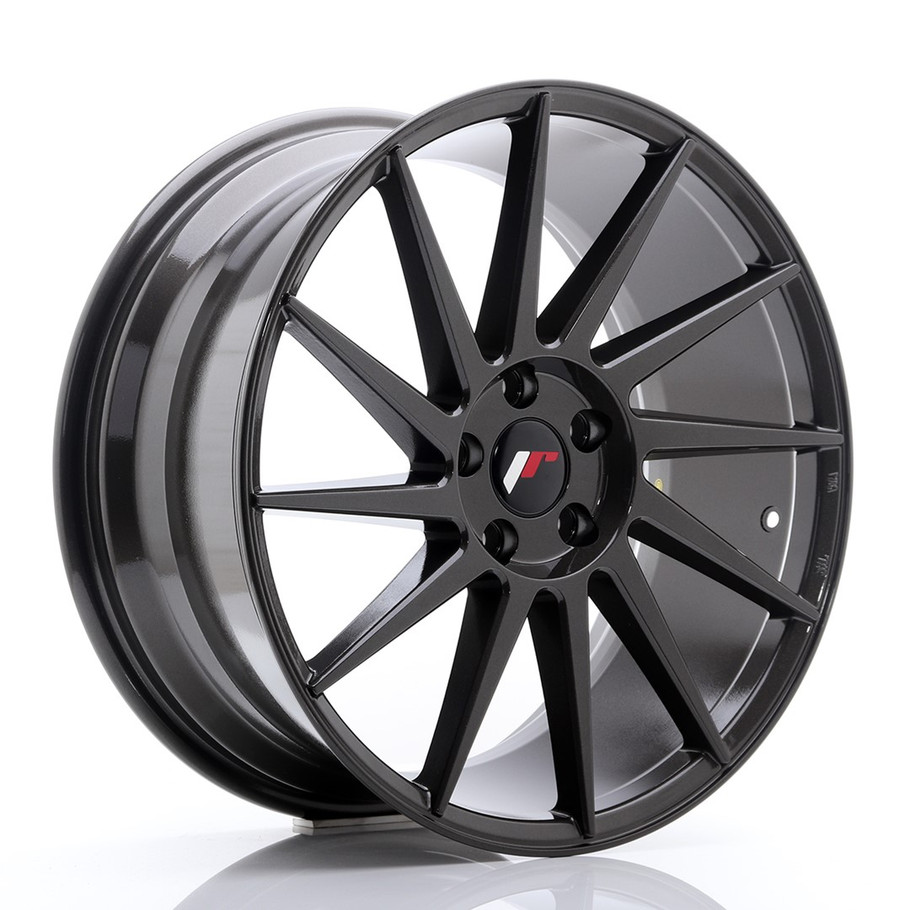 JR Wheels JR22 19x8.5 ET40 5x112 Hyper Gray www.srbpower.com