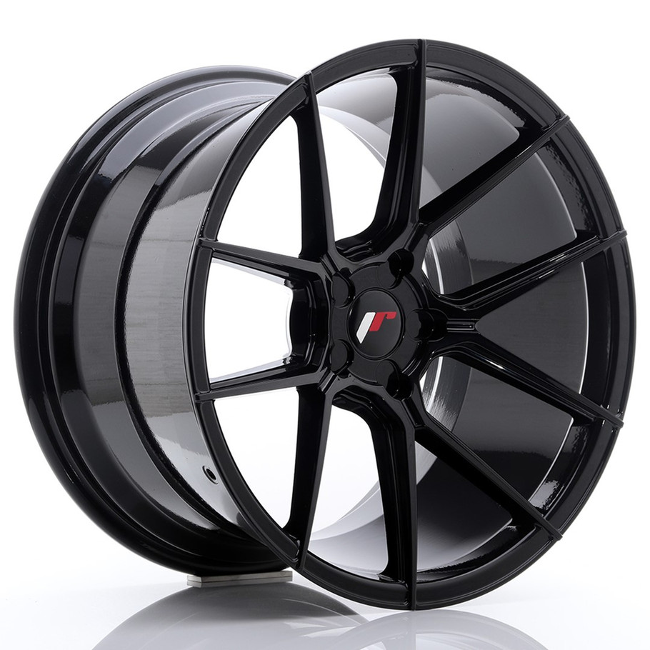 JR Wheels JR30 19x11 ET15-40 5H CUSTOM PCD Glossy Black www.srbpower.com