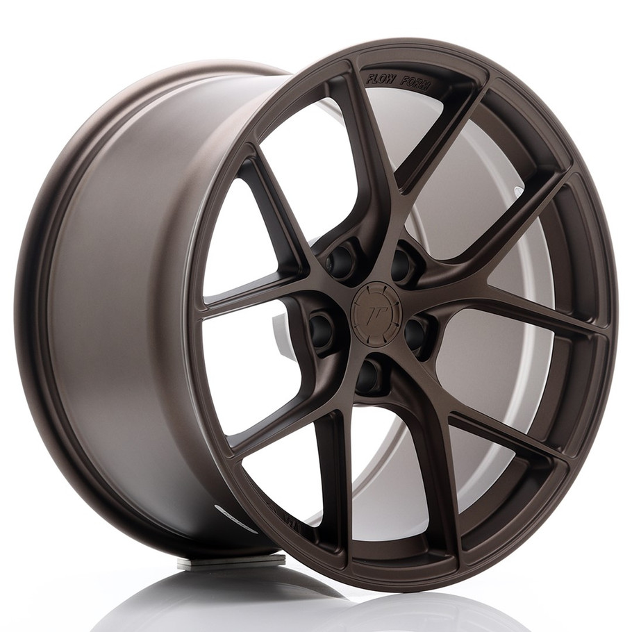 JR Wheels SL01 18x10.5 ET38 5x120 Matt Bronze www.srbpower.com