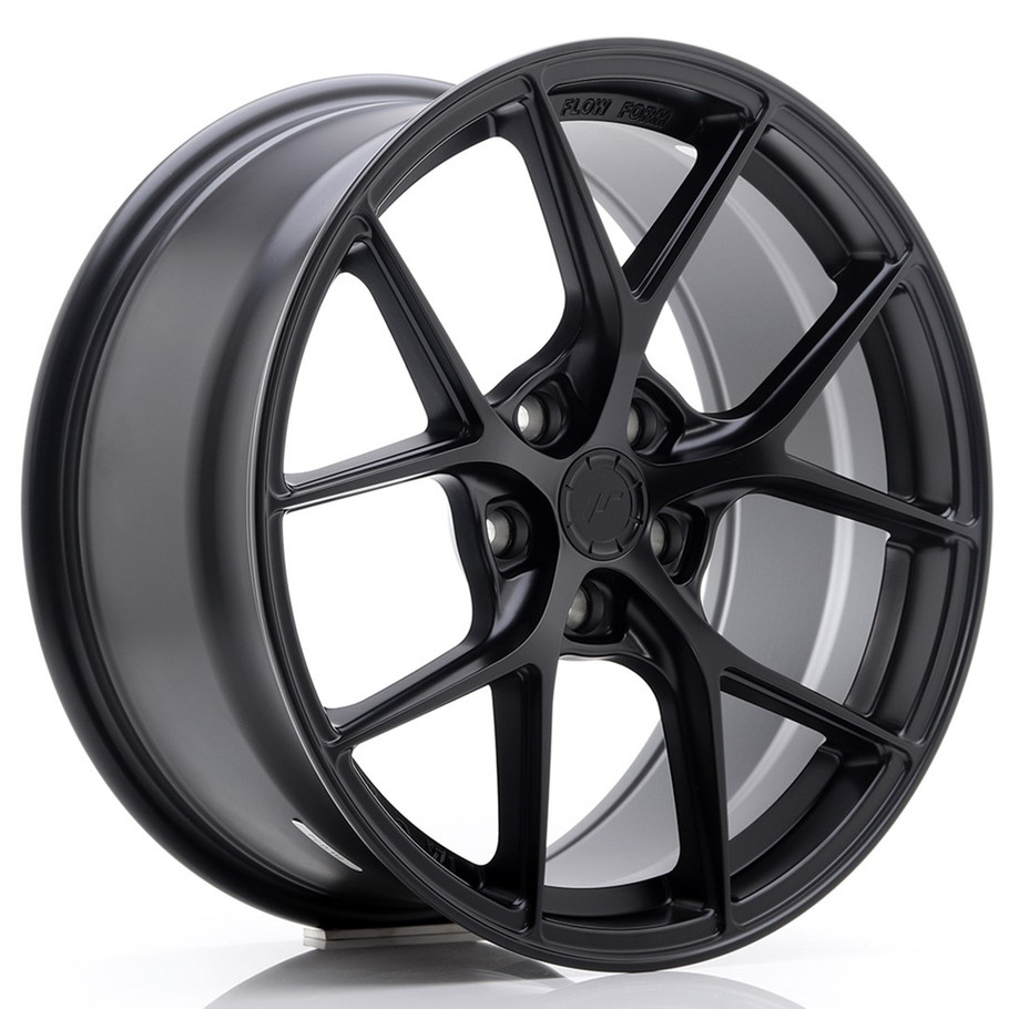 JR Wheels SL01 18x8.5 ET42 5x112 Matt Black www.srbpower.com