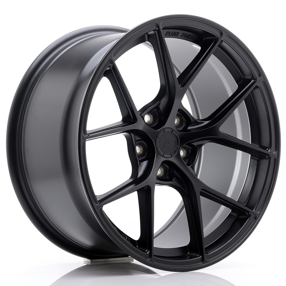 JR Wheels SL01 18x9.5 ET38 5x1143 Matt Black www.srbpower.com